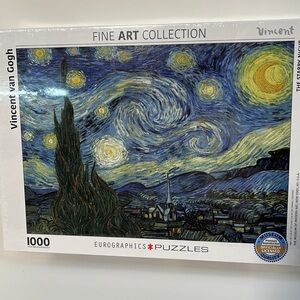 EUROGRAPHICS PUZZLES NIB Fine Art Collection Vincent Van Gogh The Starry Night